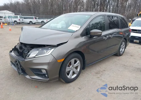 2020 Honda Odyssey Ex-L/Ex-L W/Navi Res z USA, uszkodzony, nr VIN 5FNRL6H75LB058971